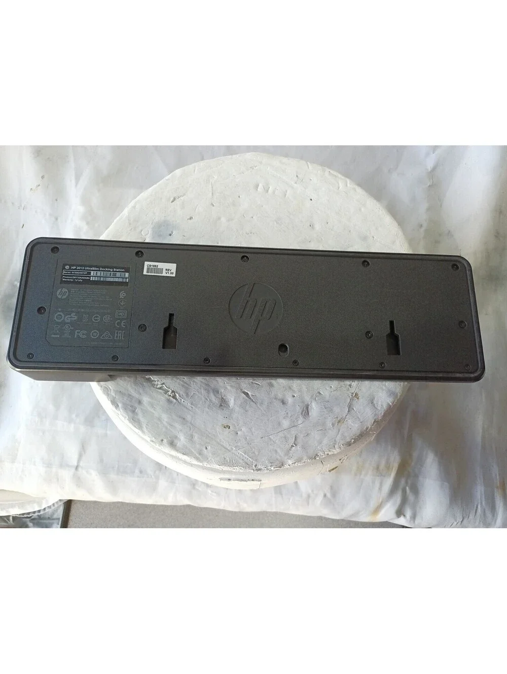 HP 2013 UltraSlim Docking Station D9Y32AA EliteBook ProBook No Adapter Tested